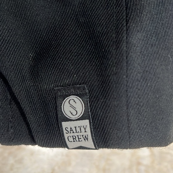 Salty Crew Men's Ahi Adjustable Snap Back Hat in Black - Picture 3 of 7
